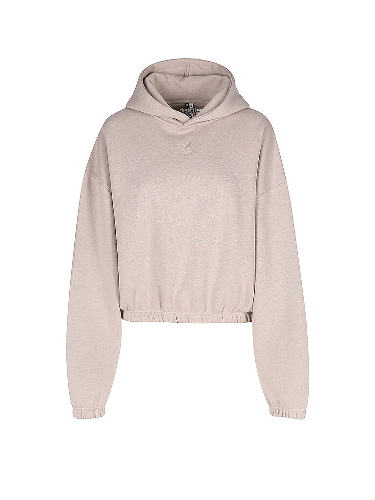 DISTORTED PEOPLE Kapuzensweater beige | L